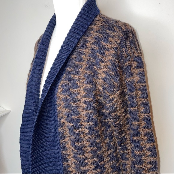 Pendleton Wool Alpaca Sweater Open front Cardigan Size L - Picture 6 of 15